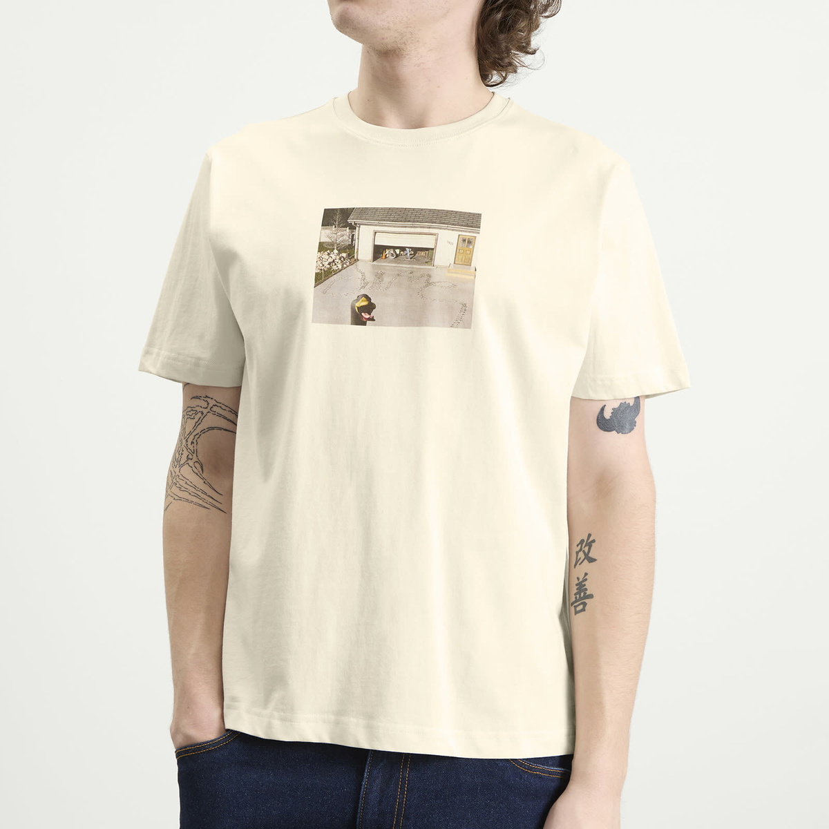 Dime Men's Quack T-Shirt in Natural