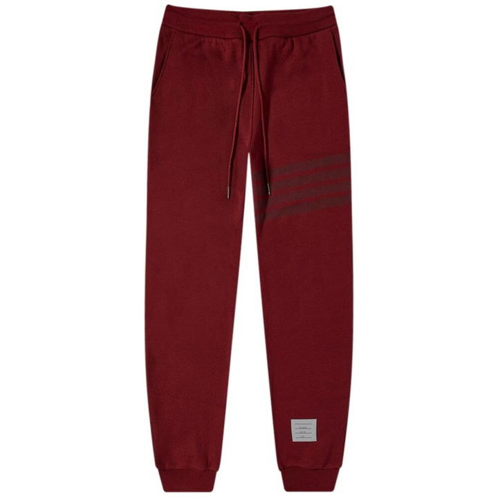 Photo: Thom Browne Men's Sweat Pant in Dark Red