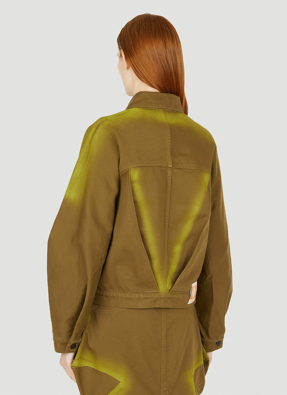 Paula Canovas del Vas Fuzzy Denim Jacket