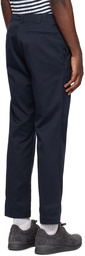 Nanamica Navy Straight Trousers