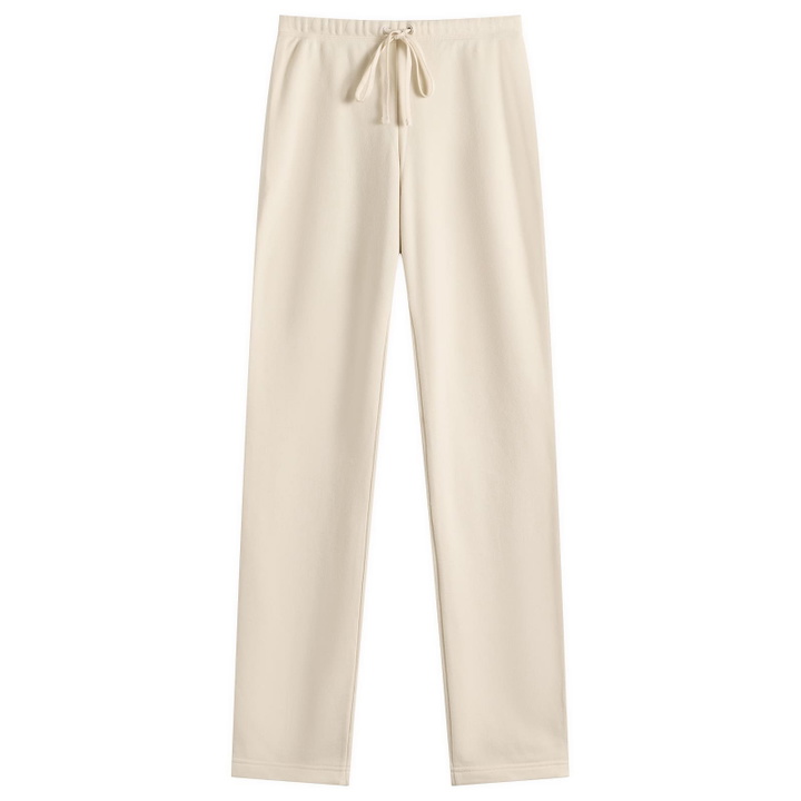 Photo: SKIMS Women's Drapey French Terry Straight Leg Pant in Buff