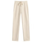 SKIMS Women's Drapey French Terry Straight Leg Pant in Buff