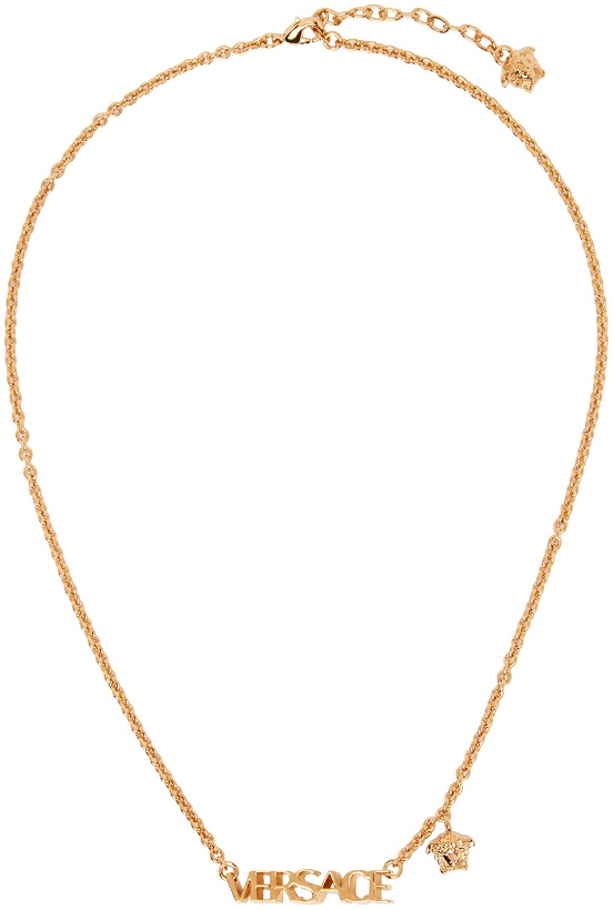 Photo: Versace Gold Medusa Necklace