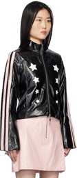 Sandy Liang Black Kino Jacket