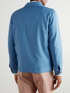 Richard James - Wool and Mohair-Blend Blouson Jacket - Blue