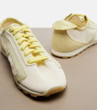 Jacquemus Tennis leather-trimmed sneakers