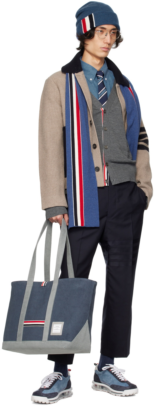 Thom Browne Brown Workman's Cardigan