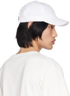 Maison Kitsuné White Seasonal Fox Head Cap