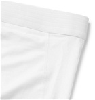 Nike Training - Pro Stretch-Jersey and Mesh Shorts - White