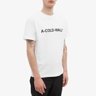 A-COLD-WALL* Men's Essential Logo T-Shirt in White