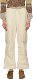 Story mfg. Off-White Peace Cargo Pants