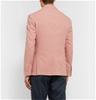 Altea - Tito Unstructured Cotton and Silk-Blend Blazer - Pink