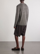 Massimo Alba - Leo Knitted Linen Sweater - Gray