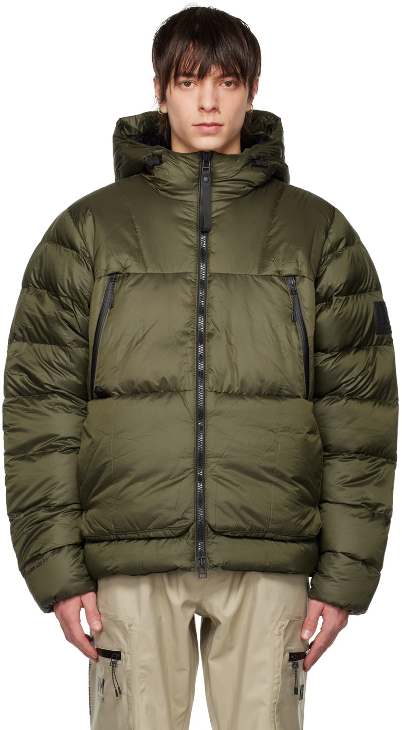 HH-118389225 Khaki Arc Down Jacket HH-118389225