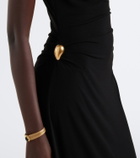Altuzarra Betsy embellished jersey midi dress