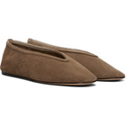 Le Monde Beryl Taupe Luna Slipper Loafers