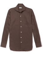 De Petrillo - Linen Shirt - Brown