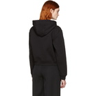 McQ Alexander McQueen Black Falling Hoodie