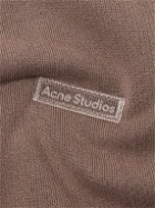 Acne Studios - Garment-Dyed Cotton-Jersey Sweatshirt - Brown