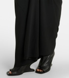 Rick Owens Strutter gathered maxi dress