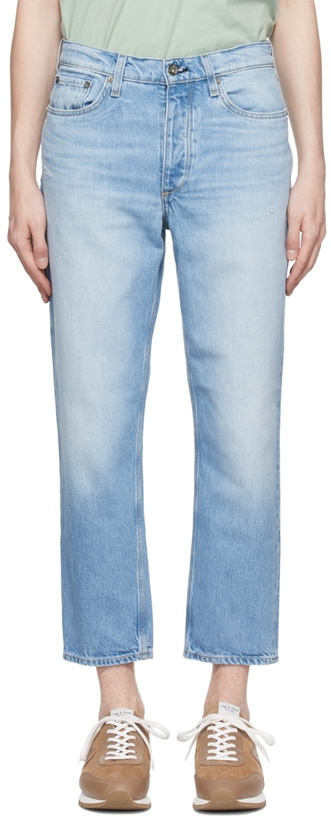 Photo: rag & bone Indigo Beck Jeans