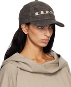 Rick Owens DRKSHDW Gray Concordians Baseball Cap