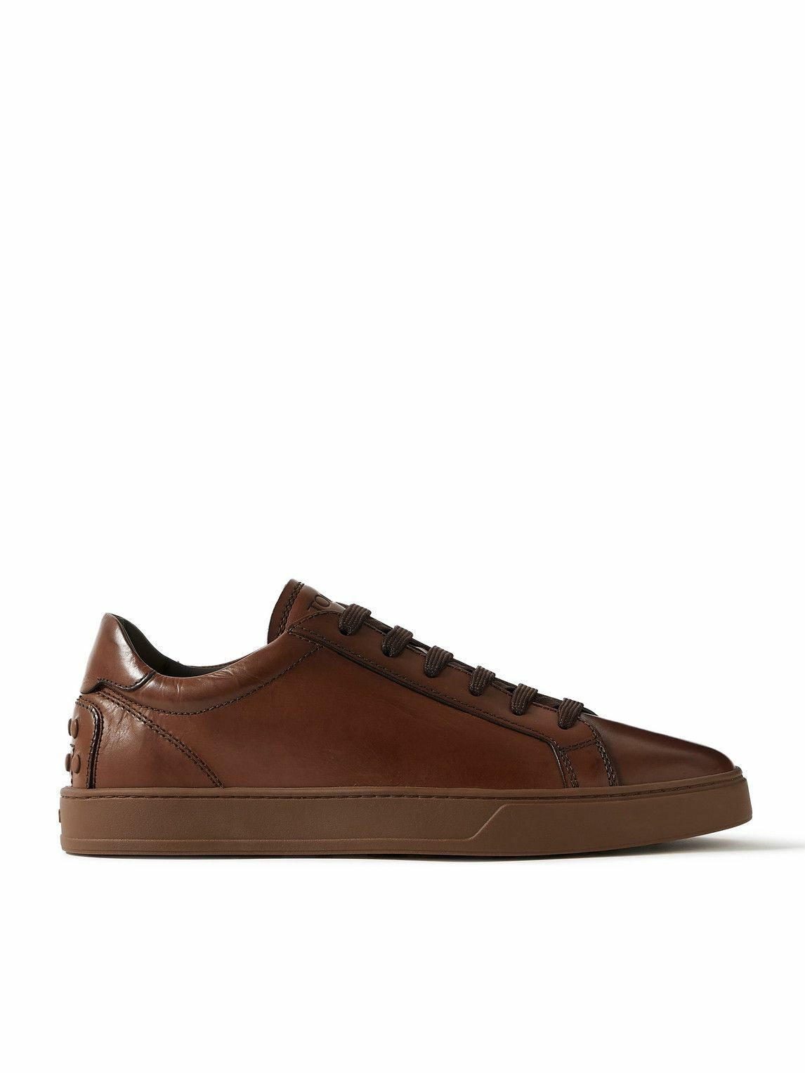 Tod's Suede Lace-up Shoes With Non-slip Sole Tod's