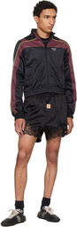 Martine Rose Black French Knicker Shorts