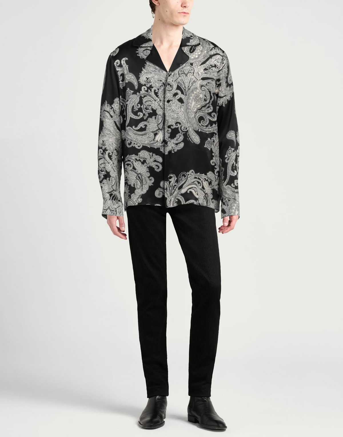 Balmain Mens Shirt in Black