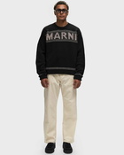 Marni Roundneck Sweater Black - Mens - Pullovers