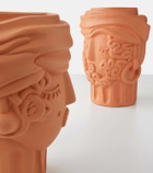 Seletti Magna Graecia Man terracotta vase by Antonio Aricò