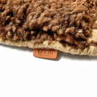 Ferm Living Abstract Rug - Large in Brown/Off-White