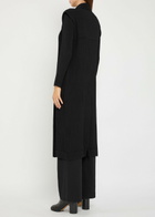 Issey Miyake Pleated Crepe Vest Black