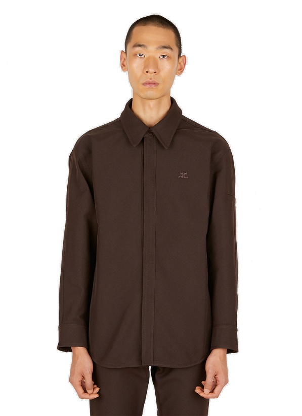 Photo: Twill Shirt in Brown