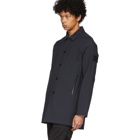 Stone Island Navy Ghost Mac Coat