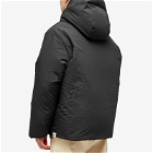 Jil Sander Men's Plus Water Repellent Hooded Jacket in Black