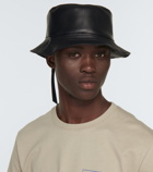 Loewe - Anagram leather bucket hat