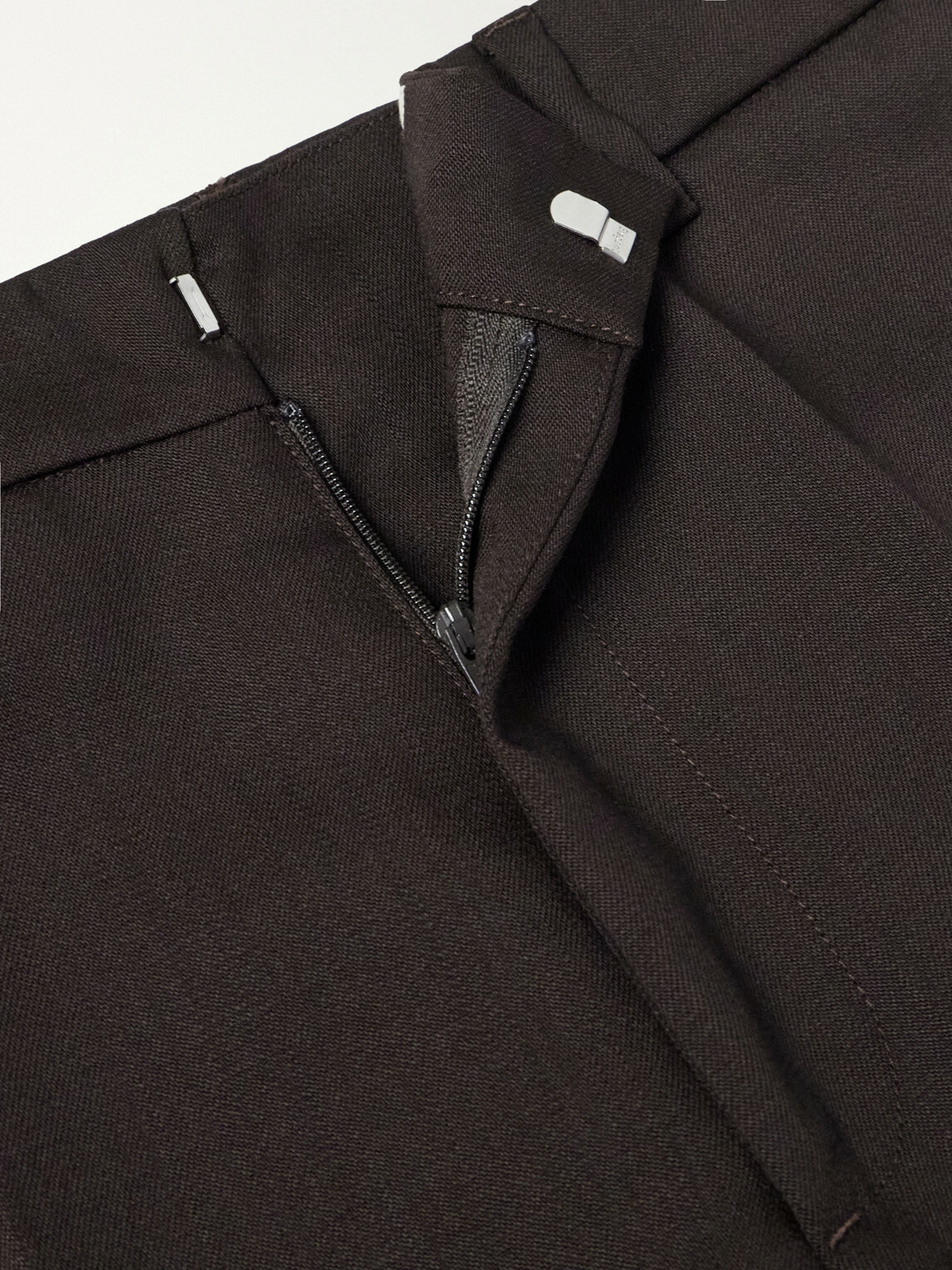 Barena - Straight-Leg Wool-Gabardine Suit Trousers - Brown