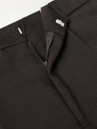 Barena - Straight-Leg Wool-Gabardine Suit Trousers - Brown