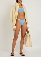 Hunza G Tyler Seerksucker Bikini - Light Blue - One Size