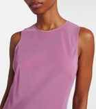 Asceno Valencia silk crêpe maxi dress