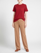 's Max Mara Womens T-shirt Brick