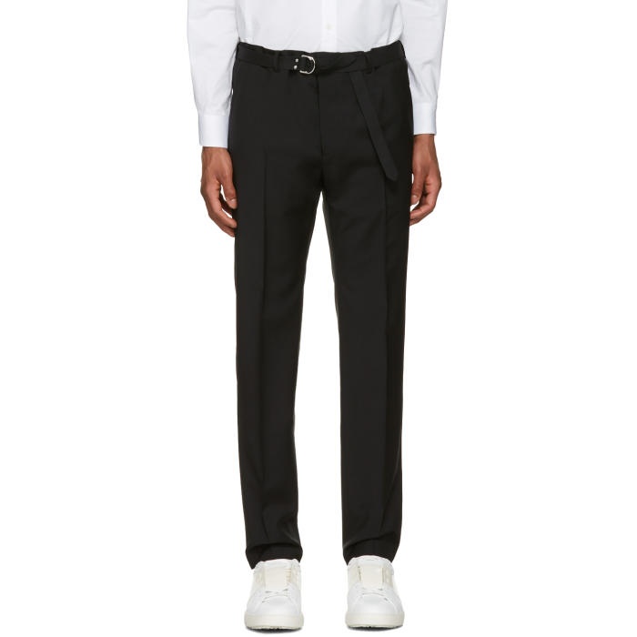 Photo: Valentino Black Belted Trousers