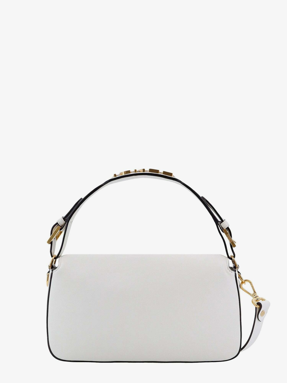【レア◎極美品】Fendi THE BAGUETTE ホワイトショルダーバッグ Baguette® Cuoio Romano leather White | Fendi