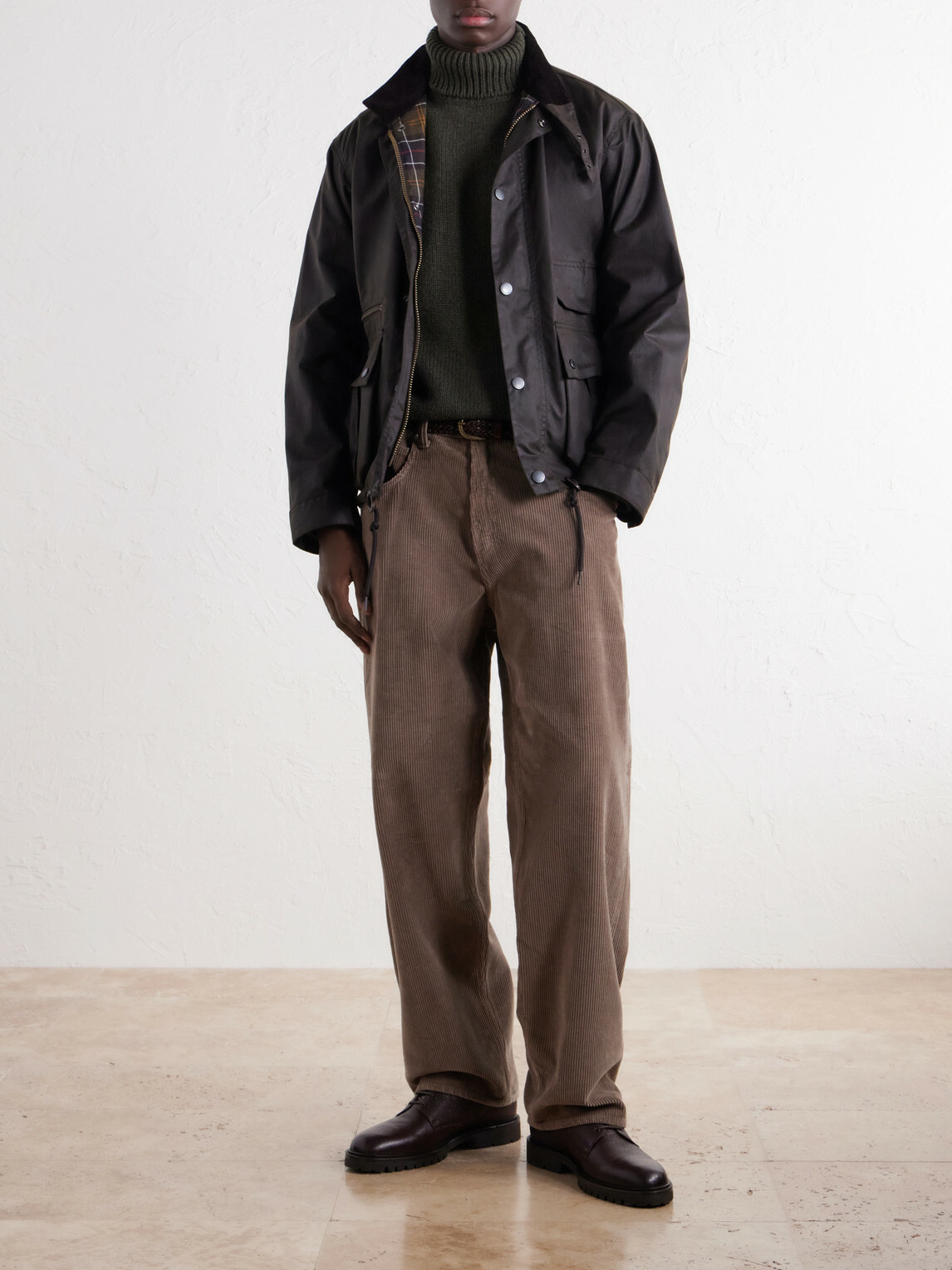 Anderson & Sheppard - Cashmere Rollneck Sweater - Green