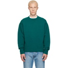 TOM FORD Green Cashmere Wool Crew Neck Sweater