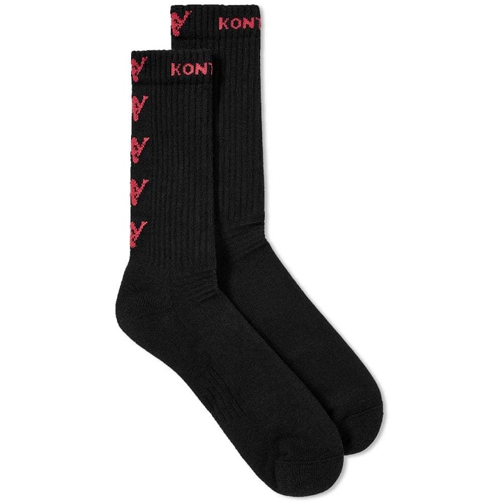 Photo: Kappa Kontroll Basic Sock Black