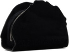 BAPE Black Ape Head Suede Pouch