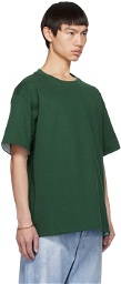 Bottega Veneta Green Double Layer T-Shirt