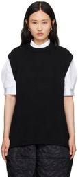 Comme des Garçons Black Crewneck Vest